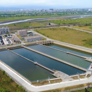 清洲淨水場(JV100%)沉砂調節池及清水池結構工程、廢水設備區、排水溝工程、圍牆工程等 4