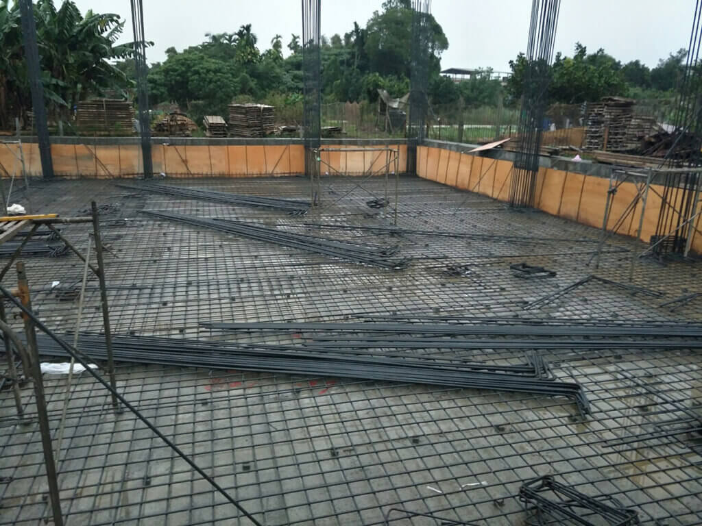 2020_11月17日_基礎版及柱鋼筋綁紮 1