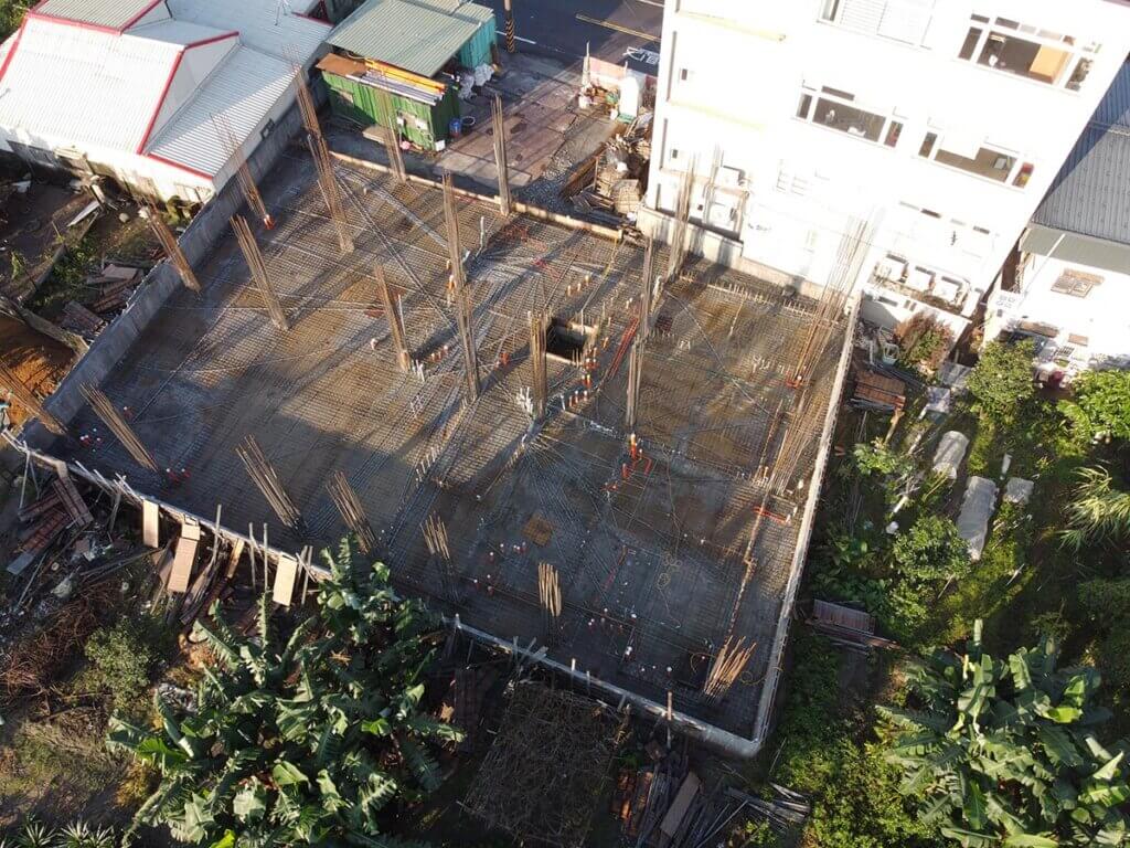 2020_12月18日_A_1F底版鋼筋及水電管線配置完成 3