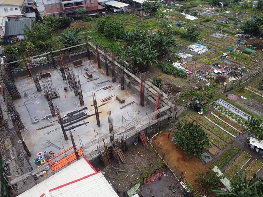 2020_12月23日_1F柱箍筋綁紮完成 1