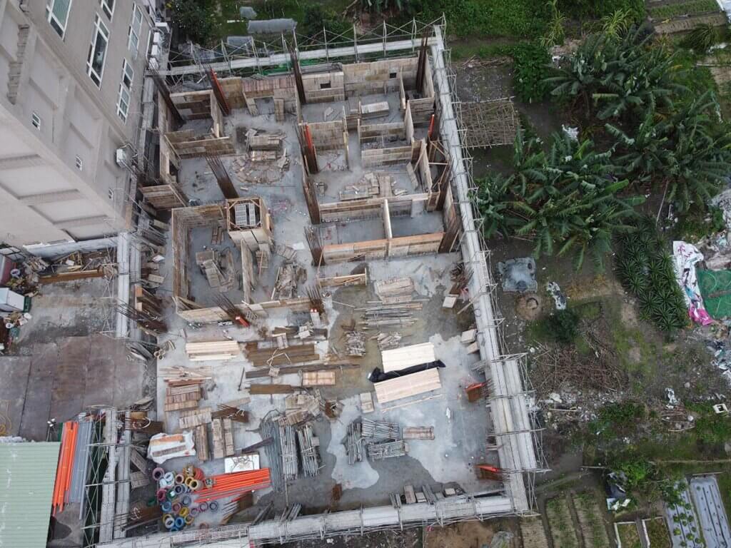 2020_12月30日_1F柱牆模板組立 3