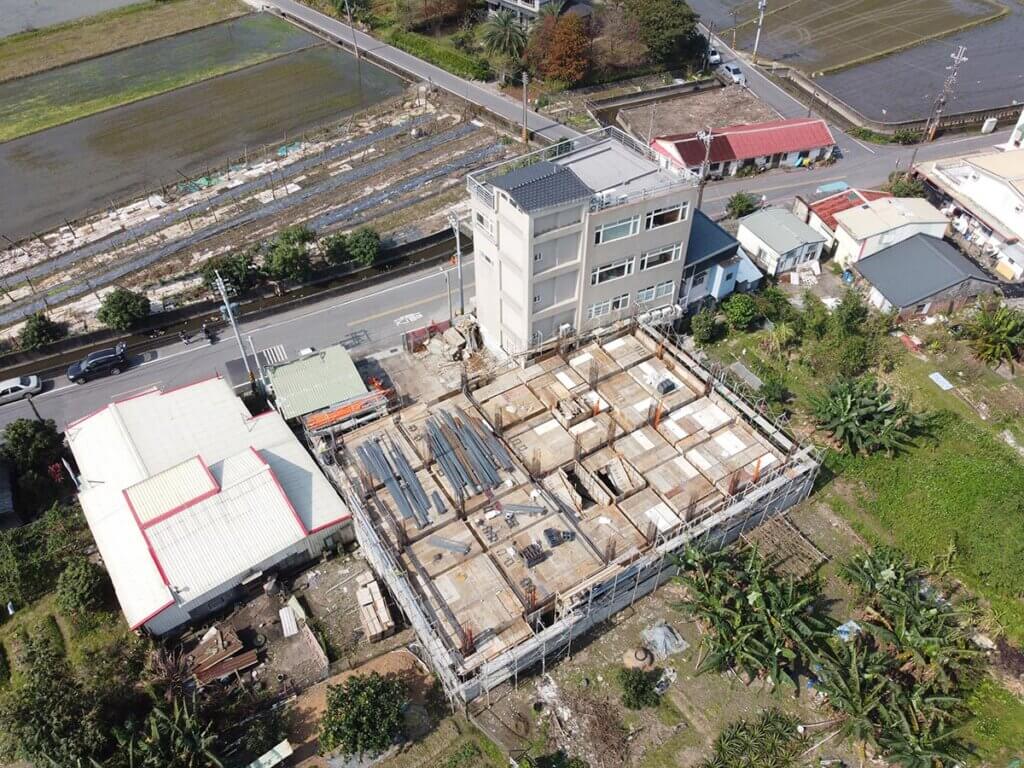 2021_01月26日_1F頂版模板組立完成、1F頂版樑版鋼筋綁紮 3