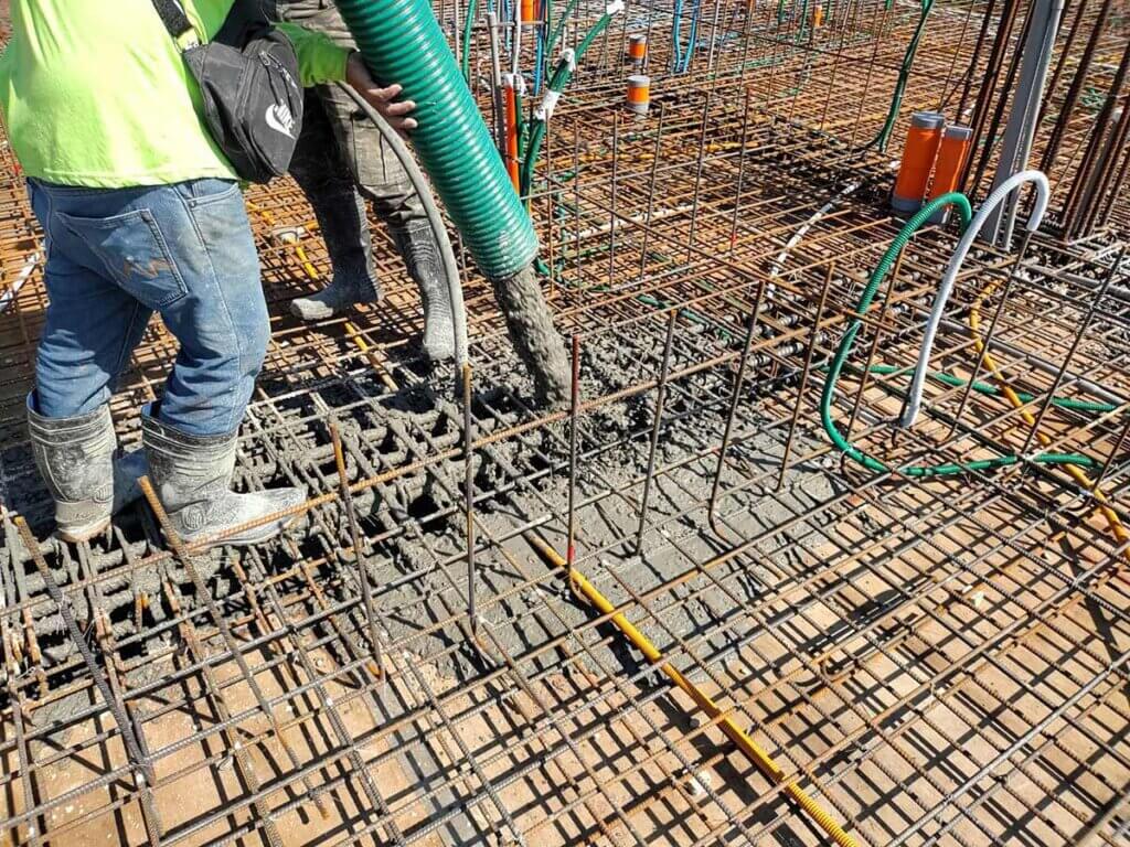 2021_02月01日_A_1F牆及2F底版混凝土澆築 7