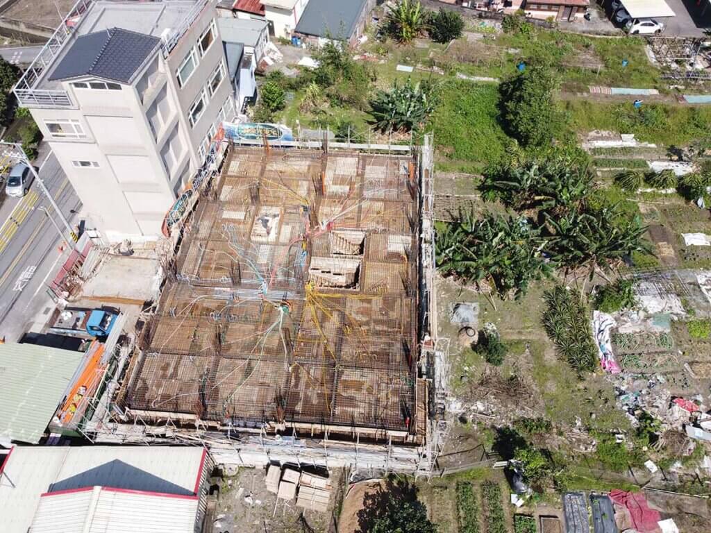 2021_01月31日_A_ 1F頂版鋼筋綁紮完成、1F頂版水電管線配置完成、1F頂版模板組立完成 5