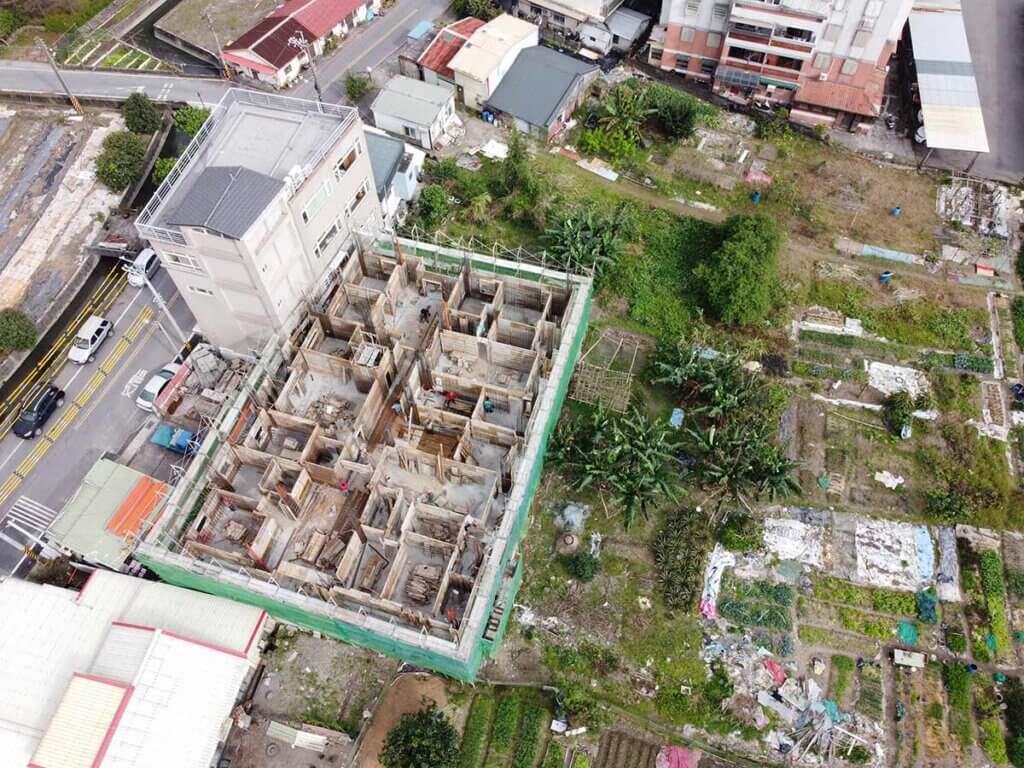 2021_02月22日_B_2F柱牆模板單面模組立、牆鋼筋綁紮及水電管線配置 3