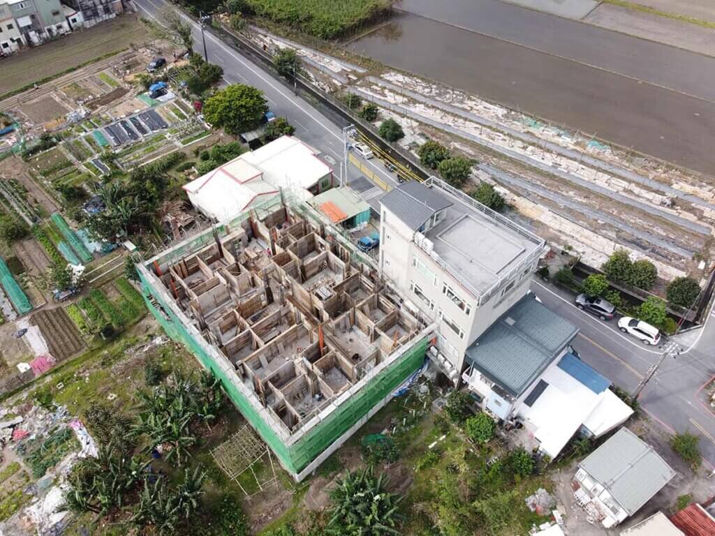 2021_02月22日_B_2F柱牆模板單面模組立、牆鋼筋綁紮及水電管線配置 5