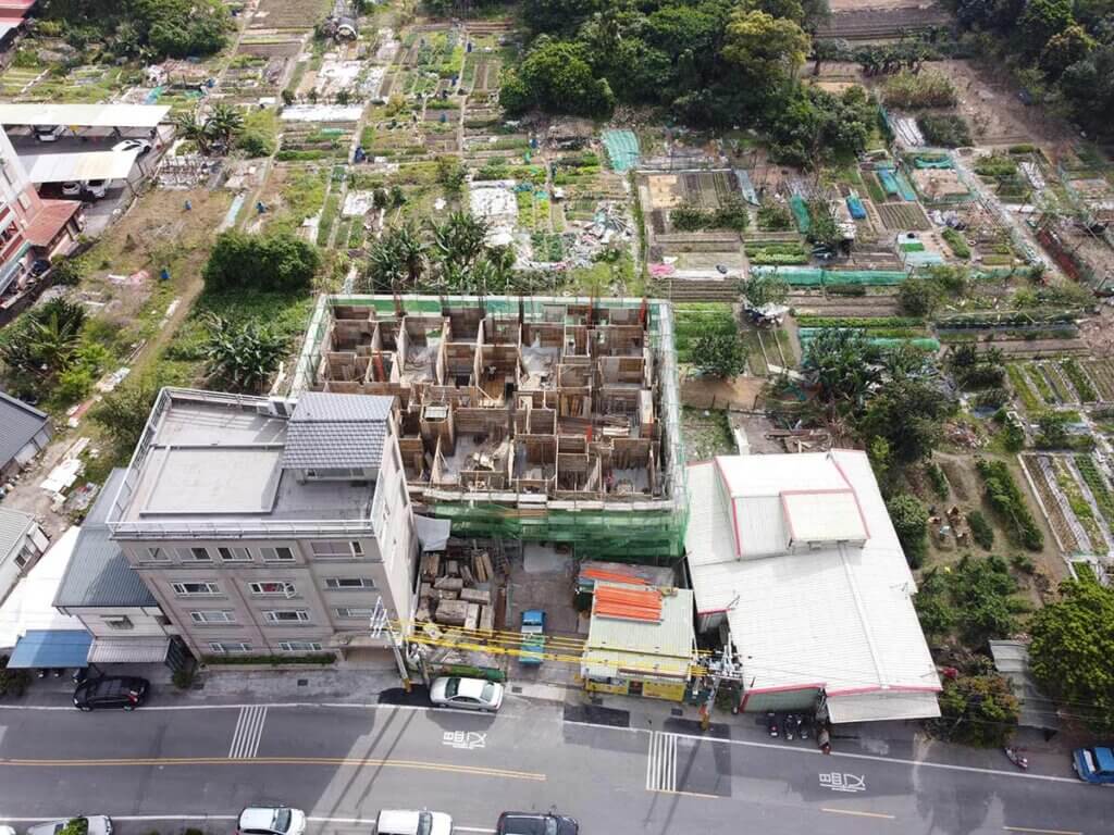 2021_02月22日_B_2F柱牆模板單面模組立、牆鋼筋綁紮及水電管線配置 6