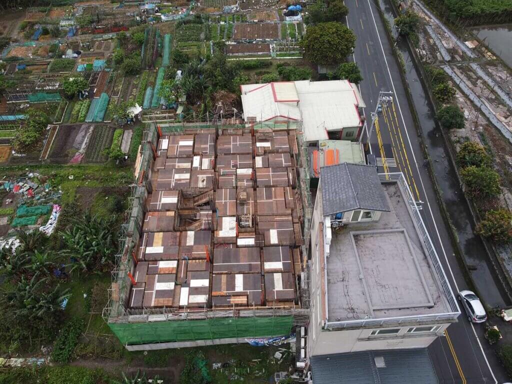 2021_03月09日_2F柱牆及2F頂版模板組立完成 3