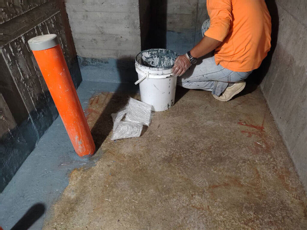 2021_04月09日_B_浴廁角隅處玻璃纖維防水施作 3