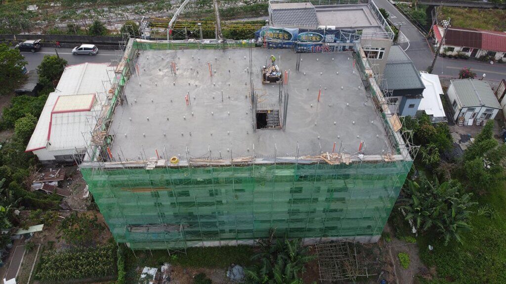 2021_05月19日_屋頂版混凝土澆築完成 3