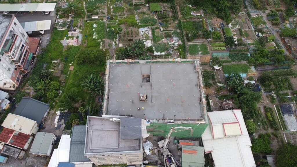 2021_05月19日_屋頂版混凝土澆築完成 13