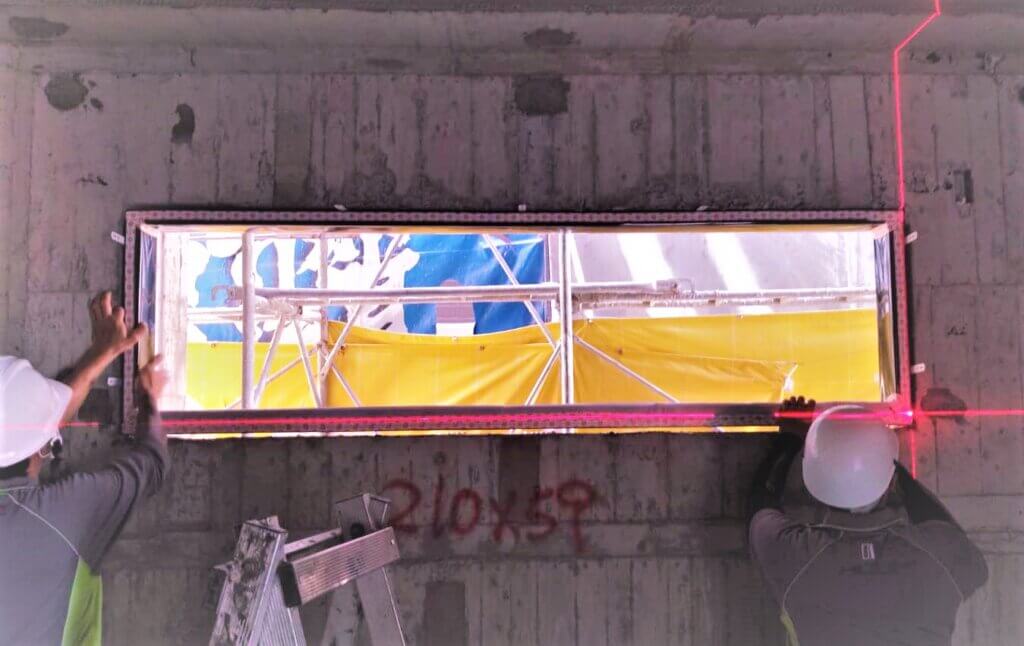 2021_06月07日_泥作牆面水泥砂漿粉刷/木門門框組立/鋁窗框組立 2