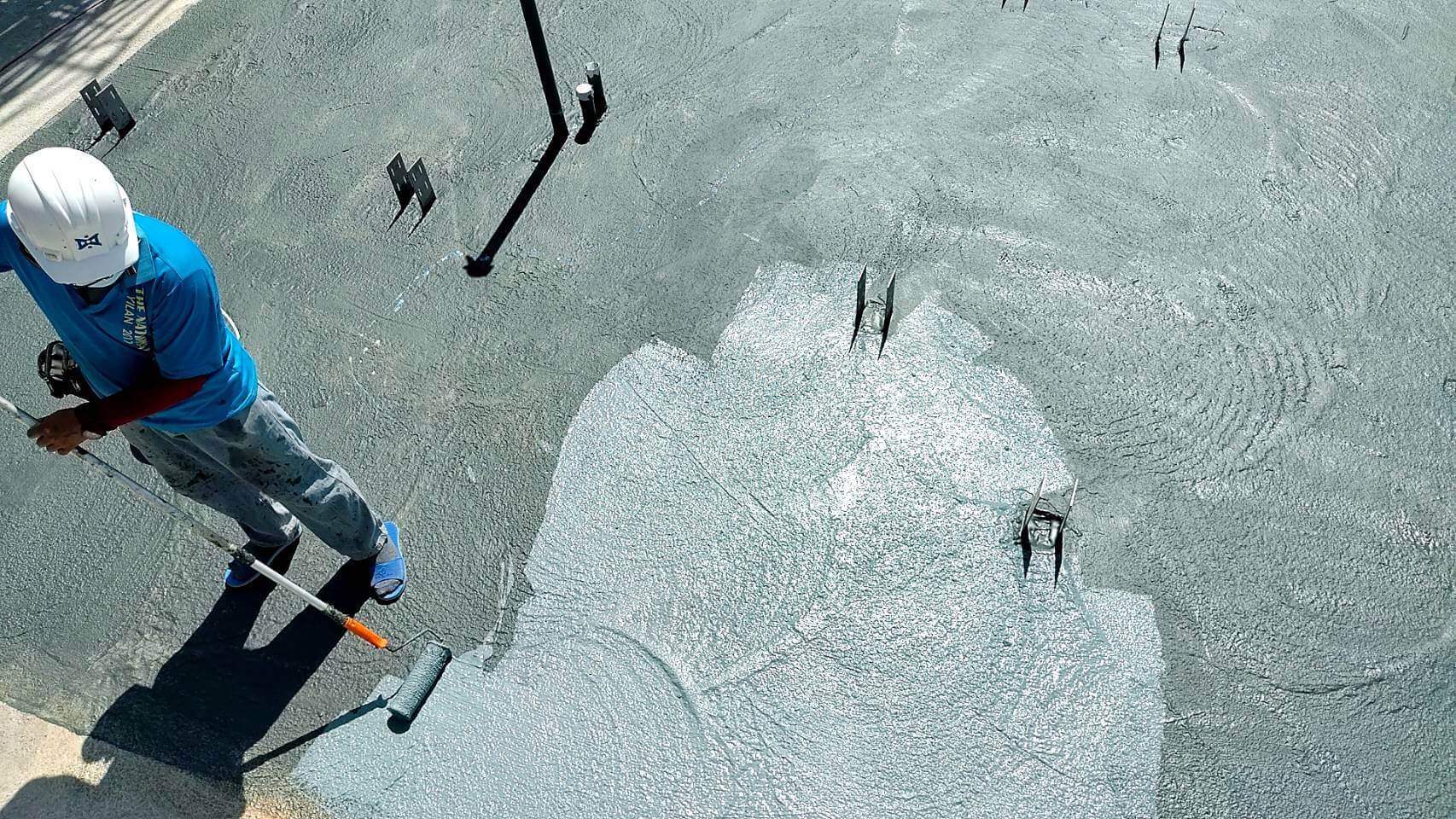 2021_07月28日_屋頂防水施工 1